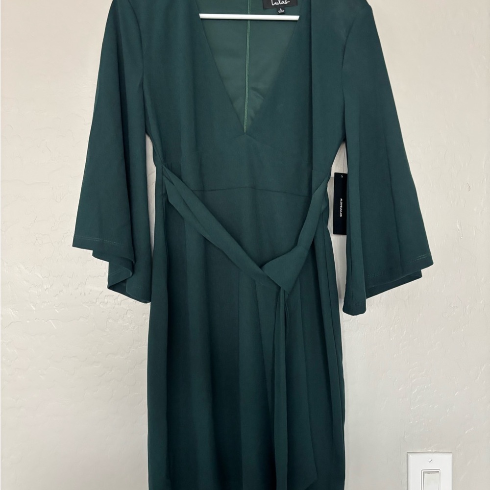 Lulus Green Cocktail Dress - Size Large
